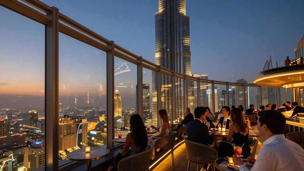 Best Rooftop Bars in Dubai for Nightlife: Sky-High Cocktails and Views